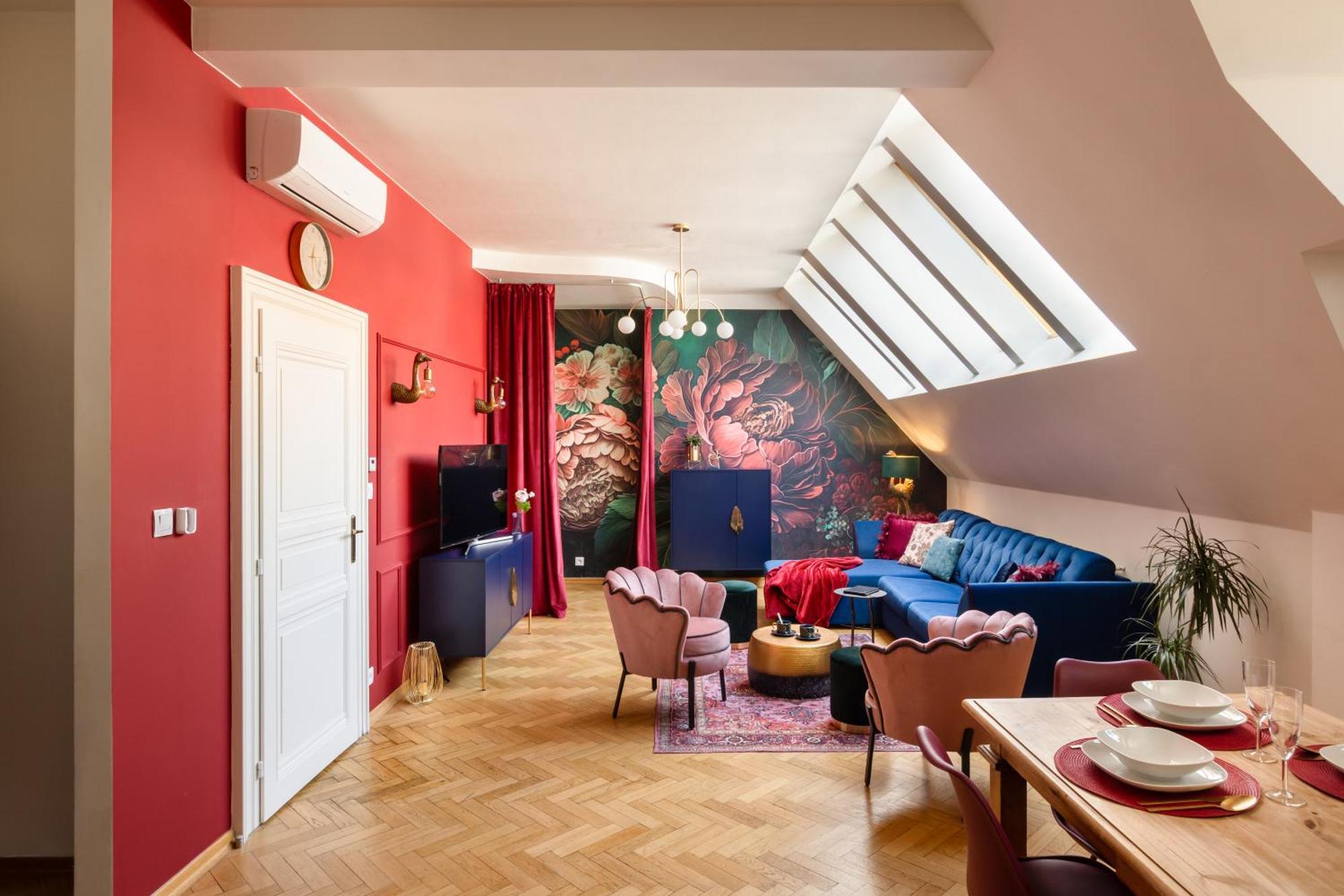 Apartmán Decadent Art Deco Balcony In Old Town *